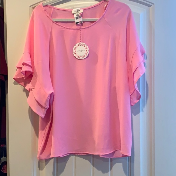 Umgee Tops - Pink blouse
